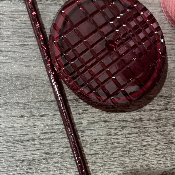 Starbucks Green Red Pink Jeweled Diamond 16oz Grande Cold Coffee 3 Tumblers - Picture 7 of 9